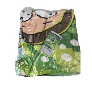 Rick and Morty Soft Fleece Throw Blanket 40" X 52"